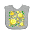 thumbnail image 1 of Inktastic Lots of Lemons- citrus fun Boys or Girls Baby Bib, 1 of 4