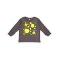 thumbnail image 1 of Inktastic Lots of Lemons Citrus Fun Boys or Girls Long Sleeve Toddler T-Shirt, 1 of 5