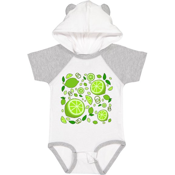 Inktastic Lots of Limes- citrus fun Boys or Girls Baby Bodysuit