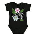 thumbnail image 1 of Inktastic Louisiana Girl Magnolia Flowers and Leaves Girls Baby Bodysuit, 1 of 5