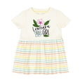 thumbnail image 1 of Inktastic Louisiana Girl Magnolia Flowers and Leaves Girls Baby Dress, 1 of 5
