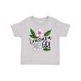 thumbnail image 1 of Inktastic Louisiana Girl Magnolia Flowers and Leaves Girls Baby T-Shirt, 1 of 5