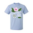 thumbnail image 1 of Inktastic Louisiana Girl Magnolia Flowers and Leaves T-Shirt, 1 of 5