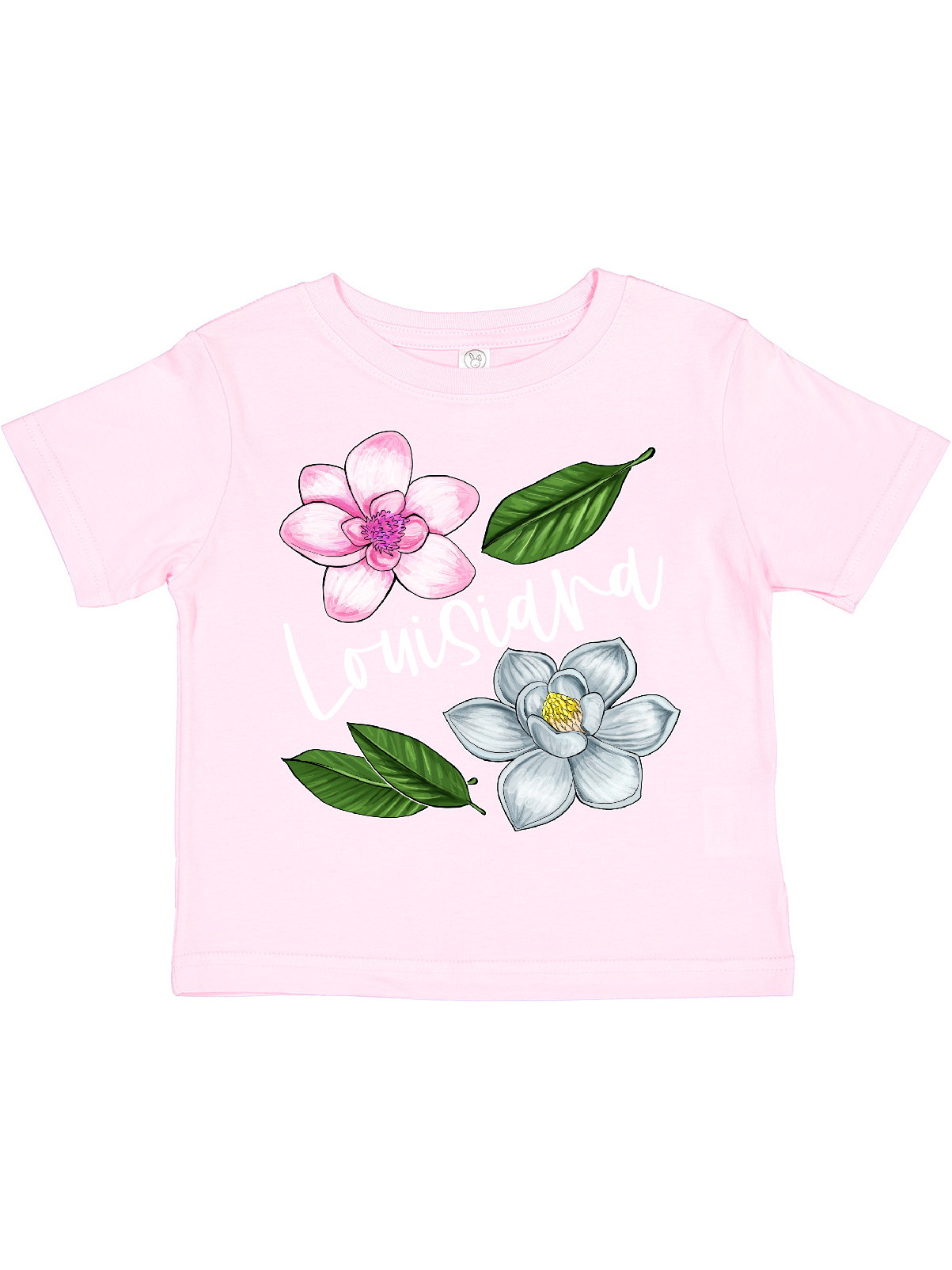 Inktastic Louisiana Magnolia Flowers and Leaves Gift Toddler Boy