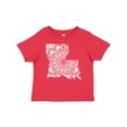 thumbnail image 1 of Inktastic Louisiana Silhouette Mandala Boys or Girls Baby T-Shirt, 1 of 5