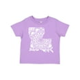 thumbnail image 1 of Inktastic Louisiana Silhouette Mandala Boys or Girls Toddler T-Shirt, 1 of 5