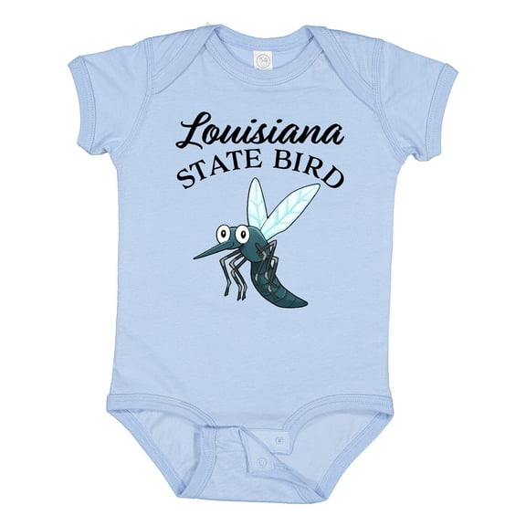 Inktastic Louisiana State Bird Mosquito Boys or Girls Baby Bodysuit