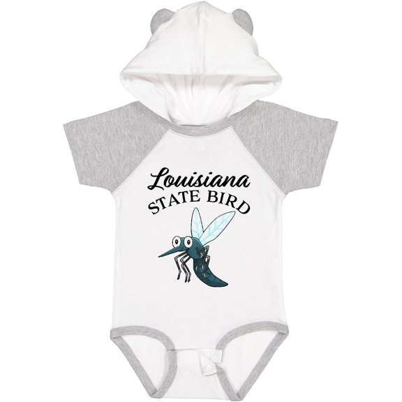 Inktastic Louisiana State Bird Mosquito Boys or Girls Baby Bodysuit