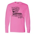 thumbnail image 1 of Inktastic Louisiana Word Salad Long Sleeve T-Shirt, 1 of 5