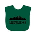 thumbnail image 1 of Inktastic Louisville Kentucky Skyline Cities Boys or Girls Baby Bib, 1 of 4