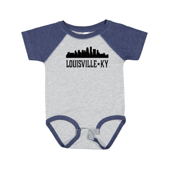Inktastic Louisville Kentucky Skyline Cities Boys or Girls Baby Bodysuit