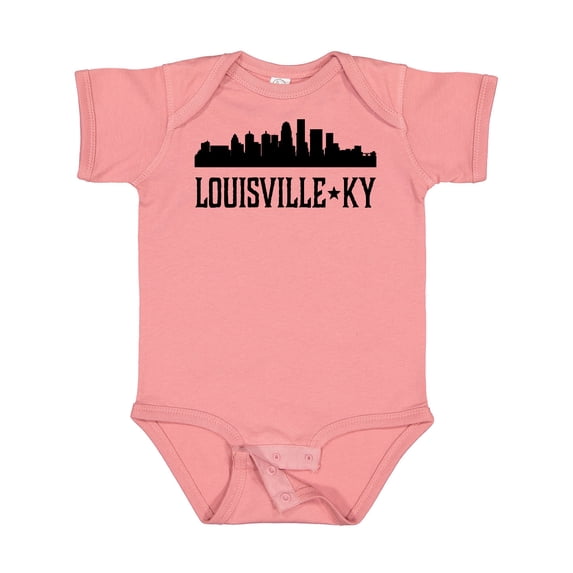 Inktastic Louisville Kentucky Skyline Cities Boys or Girls Baby Bodysuit