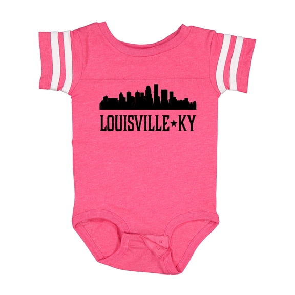 Inktastic Louisville Kentucky Skyline Cities Boys or Girls Baby Bodysuit
