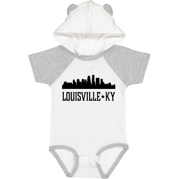 Inktastic Louisville Kentucky Skyline Cities Boys or Girls Baby Bodysuit