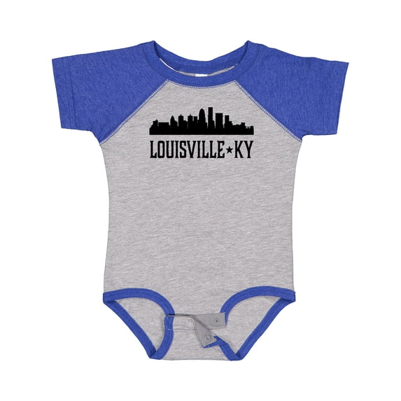 Inktastic Louisville Kentucky Skyline Cities Boys or Girls Baby Bodysuit