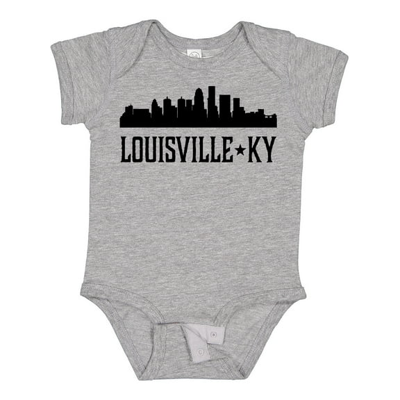 Inktastic Louisville Kentucky Skyline Cities Boys or Girls Baby Bodysuit