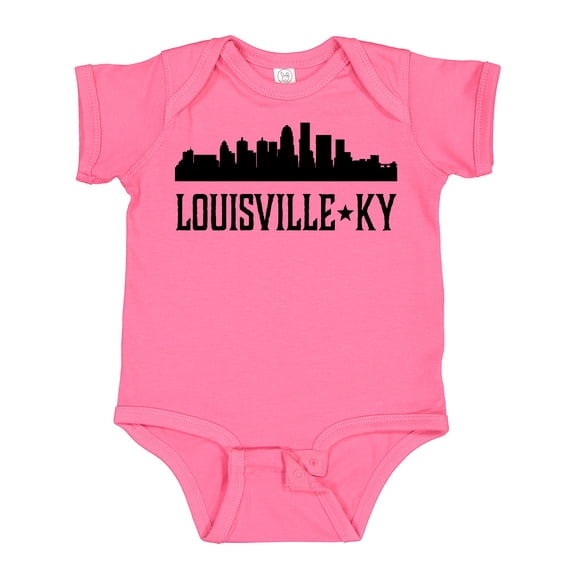 Inktastic Louisville Kentucky Skyline Cities Boys or Girls Baby Bodysuit