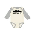 thumbnail image 1 of Inktastic Louisville Kentucky Skyline Cities Boys or Girls Long Sleeve Baby Bodysuit, 1 of 5