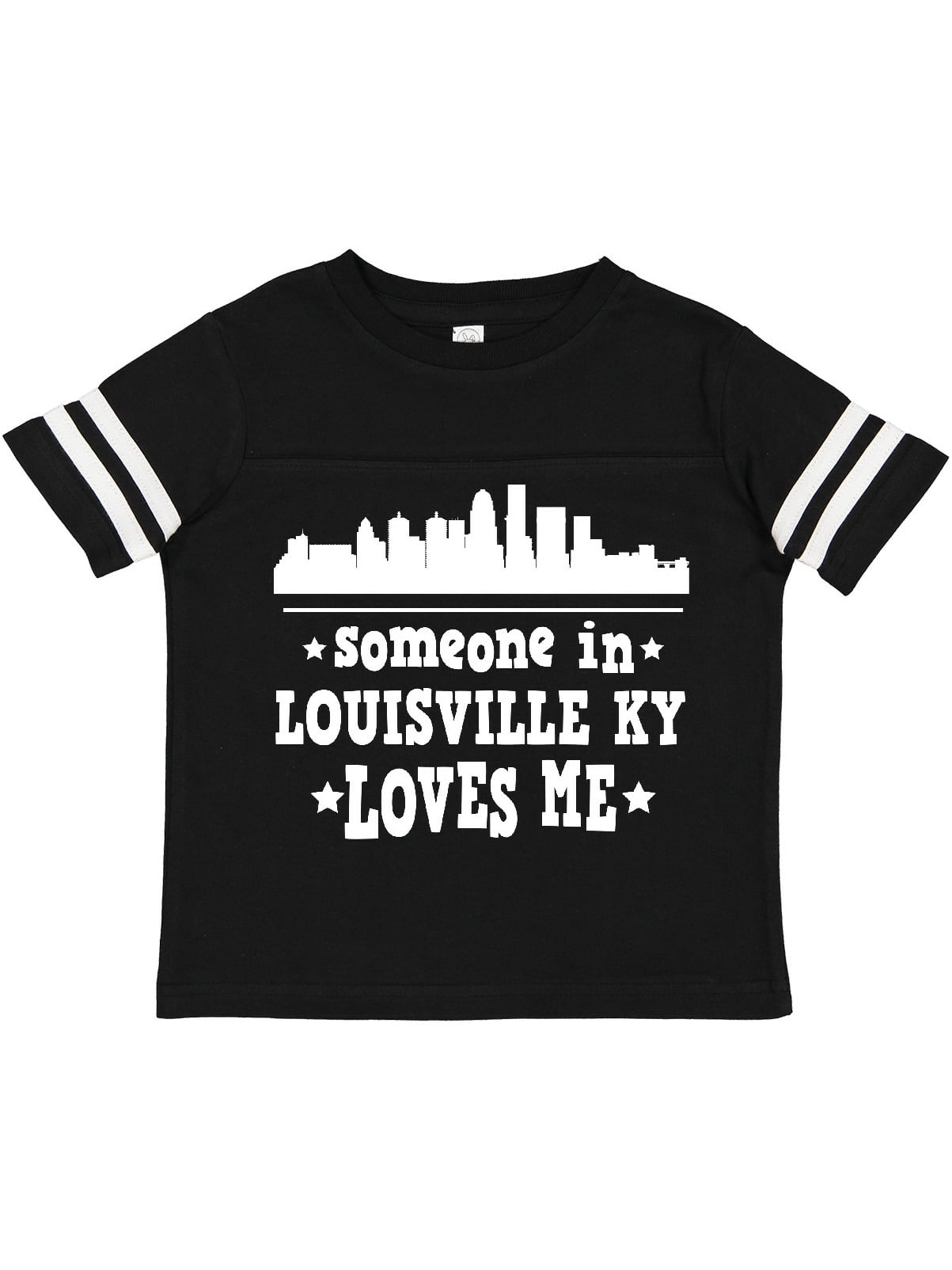 Inktastic Louisville Kentucky Someone Loves Me Gift Toddler Boy or Toddler  Girl T-Shirt