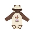 thumbnail image 1 of Inktastic Love Bug Yorkie Boys or Girls Long Sleeve Baby Bodysuit, 1 of 5