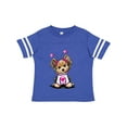 thumbnail image 1 of Inktastic Love Bug Yorkie Boys or Girls Toddler T-Shirt, 1 of 5