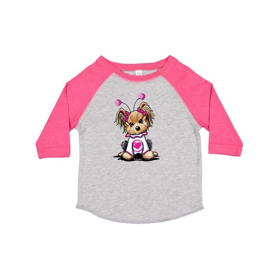 Inktastic Love Bug Yorkie Boys or Girls Toddler T-Shirt