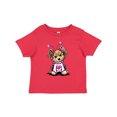 thumbnail image 1 of Inktastic Love Bug Yorkie Boys or Girls Toddler T-Shirt, 1 of 5