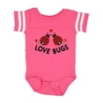 thumbnail image 1 of Inktastic Love Bugs Red Ladybugs Valentine's Day Boys or Girls Baby Bodysuit, 1 of 5