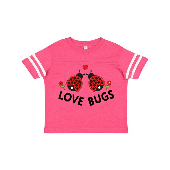 Inktastic Love Bugs Red Ladybugs Valentine's Day Boys or Girls Toddler T-Shirt