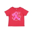 thumbnail image 1 of Inktastic Love, Care, Cure Breast Cancer Awareness Pink Ribbon Boys or Girls Baby T-Shirt, 1 of 5