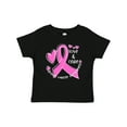 thumbnail image 1 of Inktastic Love, Care, Cure Breast Cancer Awareness Pink Ribbon Boys or Girls Baby T-Shirt, 1 of 5
