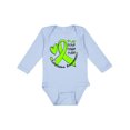 thumbnail image 1 of Inktastic Love, Care, Cure Lymphoma Awareness Lime Green Ribbon Hearts Boys or Girls Long Sleeve Baby Bodysuit, 1 of 5