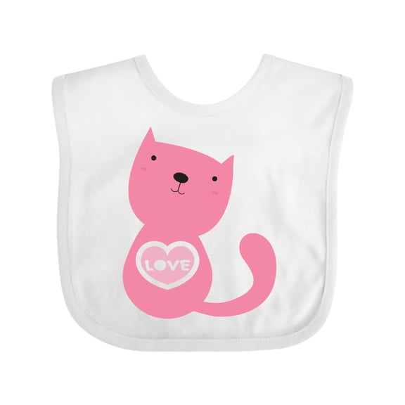 Inktastic Love Cat 2 Boys or Girls Baby Bib