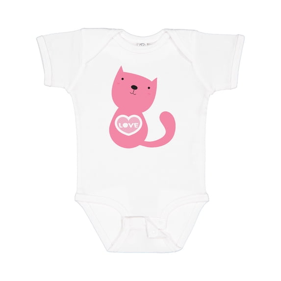 Inktastic Love Cat 2 Boys or Girls Baby Bodysuit
