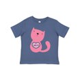 thumbnail image 1 of Inktastic Love Cat 2 Boys or Girls Toddler T-Shirt, 1 of 5