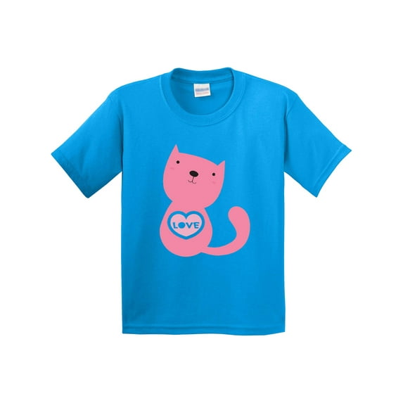 Inktastic Love Cat 2 Youth T-Shirt