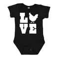 thumbnail image 1 of Inktastic Love Chickens Boys or Girls Baby Bodysuit, 1 of 5