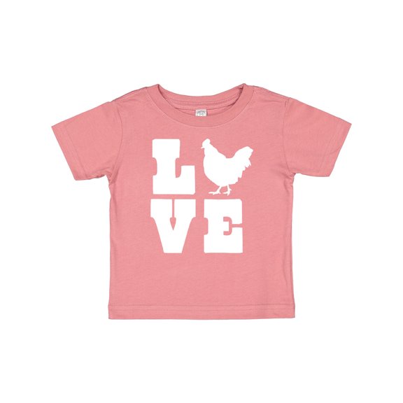 Inktastic Love Chickens Boys or Girls Baby T-Shirt