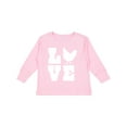 thumbnail image 1 of Inktastic Love Chickens Boys or Girls Long Sleeve Toddler T-Shirt, 1 of 5