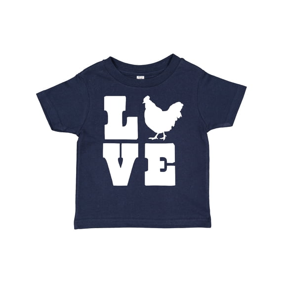 Inktastic Love Chickens Boys or Girls Toddler T-Shirt