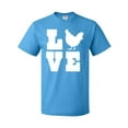 thumbnail image 1 of Inktastic Love Chickens T-Shirt, 1 of 5