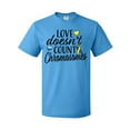 thumbnail image 1 of Inktastic Love Doesnt Count Chromosomes with Yellow and Blue Ribbon T-Shirt, 1 of 5