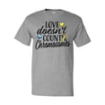 thumbnail image 1 of Inktastic Love Doesnt Count Chromosomes with Yellow and Blue Ribbon T-Shirt, 1 of 5