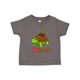 thumbnail image 1 of Inktastic Love Earth Cute Turtle for Earth Day Boys or Girls Toddler T-Shirt, 1 of 5
