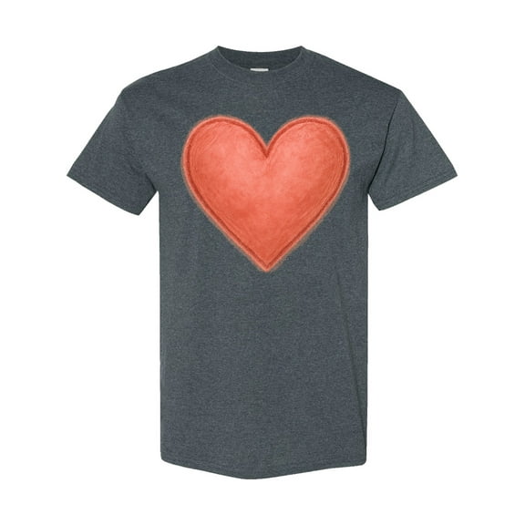 Inktastic Love Heart Sketch Art Romantic Valentine's Heart T-Shirt