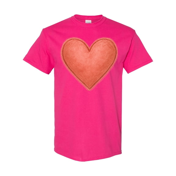 Inktastic Love Heart Sketch Art Romantic Valentine's Heart T-Shirt