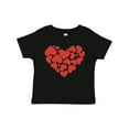 thumbnail image 1 of Inktastic Love, Hearts, Red Hearts, Valentine's Day Girls Toddler T-Shirt, 1 of 5