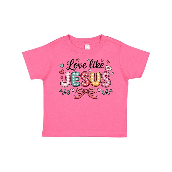 Inktastic Love Like Jesus Boys or Girls Toddler T-Shirt