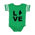 thumbnail image 1 of Inktastic Love Maine Boys or Girls Baby Bodysuit, 1 of 5