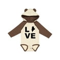 thumbnail image 1 of Inktastic Love Maine Boys or Girls Long Sleeve Baby Bodysuit, 1 of 5